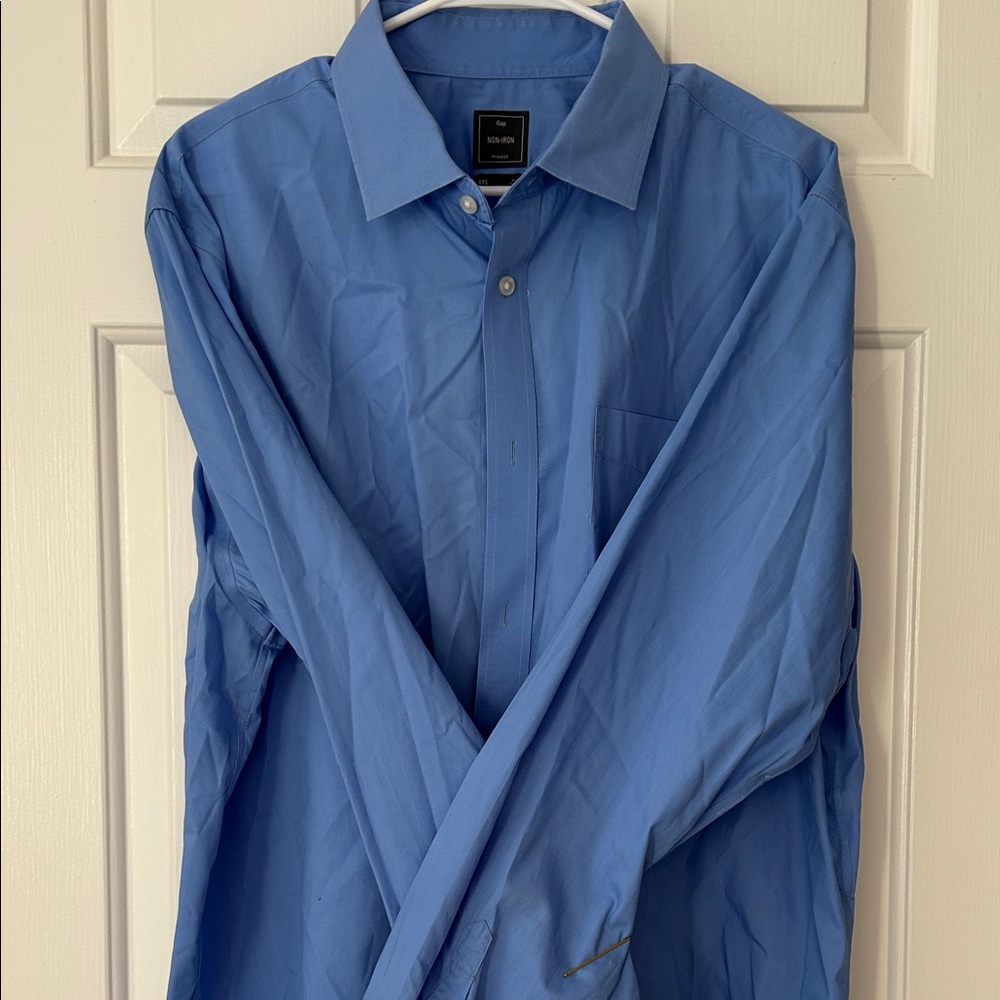 GAP Men's Blue Dress Shirt